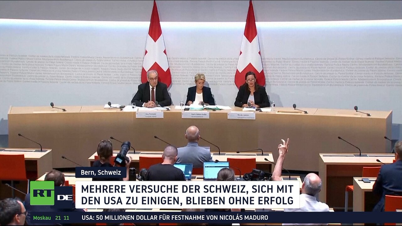 “Ein Alptraumszenario”: Hohe US-Zölle belasten Schweizer Wirtschaft