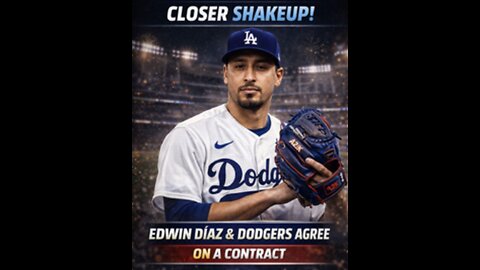 Edwin Diaz Joins The Dodgers Bullpen @Dodgers #shoheiohtani #edwindiaz #mlb @MLB #mlbshorts