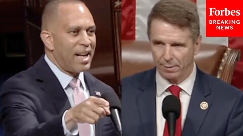 JUST IN: Jeffries Tries To Force GOP To Install Plaque Honoring Jan. 6 Officers During Police Week