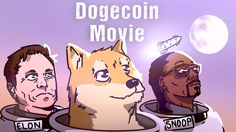 Dogecoin To The Moon ( Official Animation) | Elon Musk | Avocado Animation