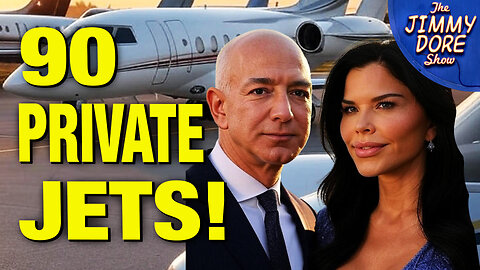 Climate Hypocrites Take 90 PRIVATE JETS Tor Jeff Bezos’ Wedding! w/ German Christine Anderson