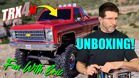 UNBOXING the TRX4m 1/18th scale High Trail with the Fully Licensed 1979 Chevy K10 Body!