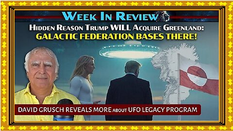 HIdden Reasons Trump Will Aquire Greenland, David Grusch reveals more...