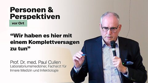 " M-RNA : HABEN DIE INSTITUTIONEN VERSAGT ODER FUNKTIONIERT WIE GEPLANT?! " - Prof. Paul Cullen [de]