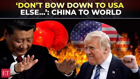 'Don't make trade deal with US, else…': China's stern warning to nations negotiating Trump tariffs