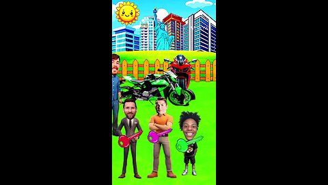 "WHO crashed my heavy bike?! Fess up or I’m calling the cops!"