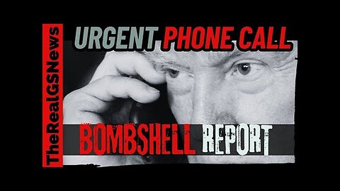 IT JUST GOT REAL!!! DONALD URGENT PHONE CALL