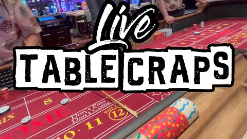 We had the WHOLE CRAPS TABLE to ourselves