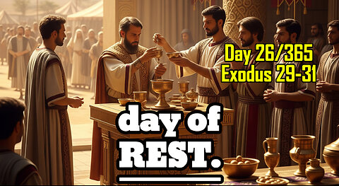 Day 26/365 - PRIESTS | OFFERINGS | SABBATH & Rest