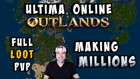 🔴LIVE - SAVING FOR A HOUSE IN THE GREATEST GAME YOU HAVE NEVER PLAYED - ULTIMA ONLINE OUTLANDS