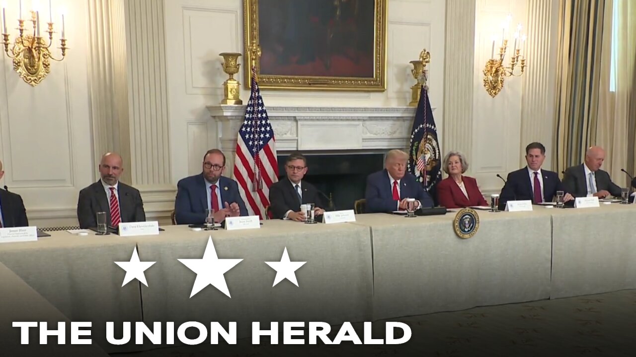 President Trump Holds a Invest America Roundtable