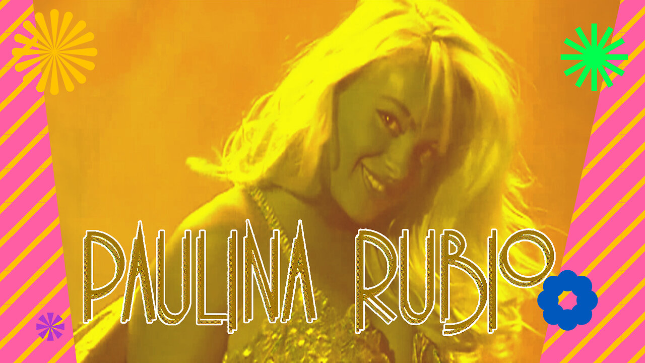 Paulina Rubio en Venga Conmigo (Canal 13, 30 de abril de 1995)