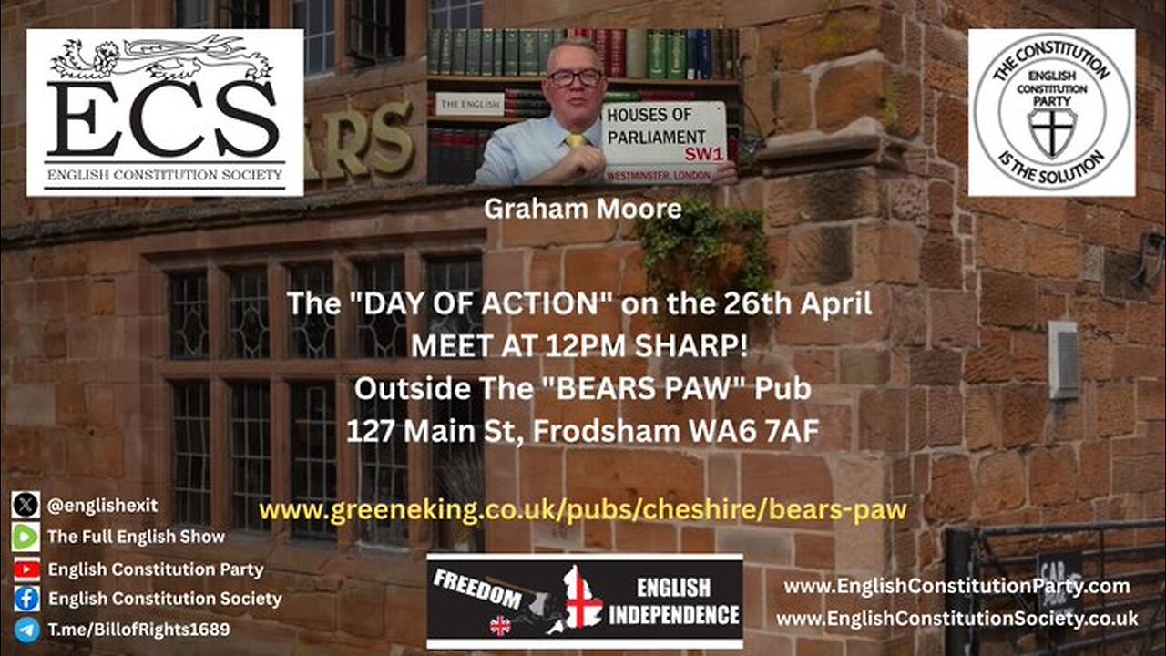 Tomorrow your Country ENGLAND -