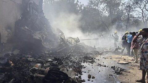 Video shows Air India plane crash | AJ #shorts