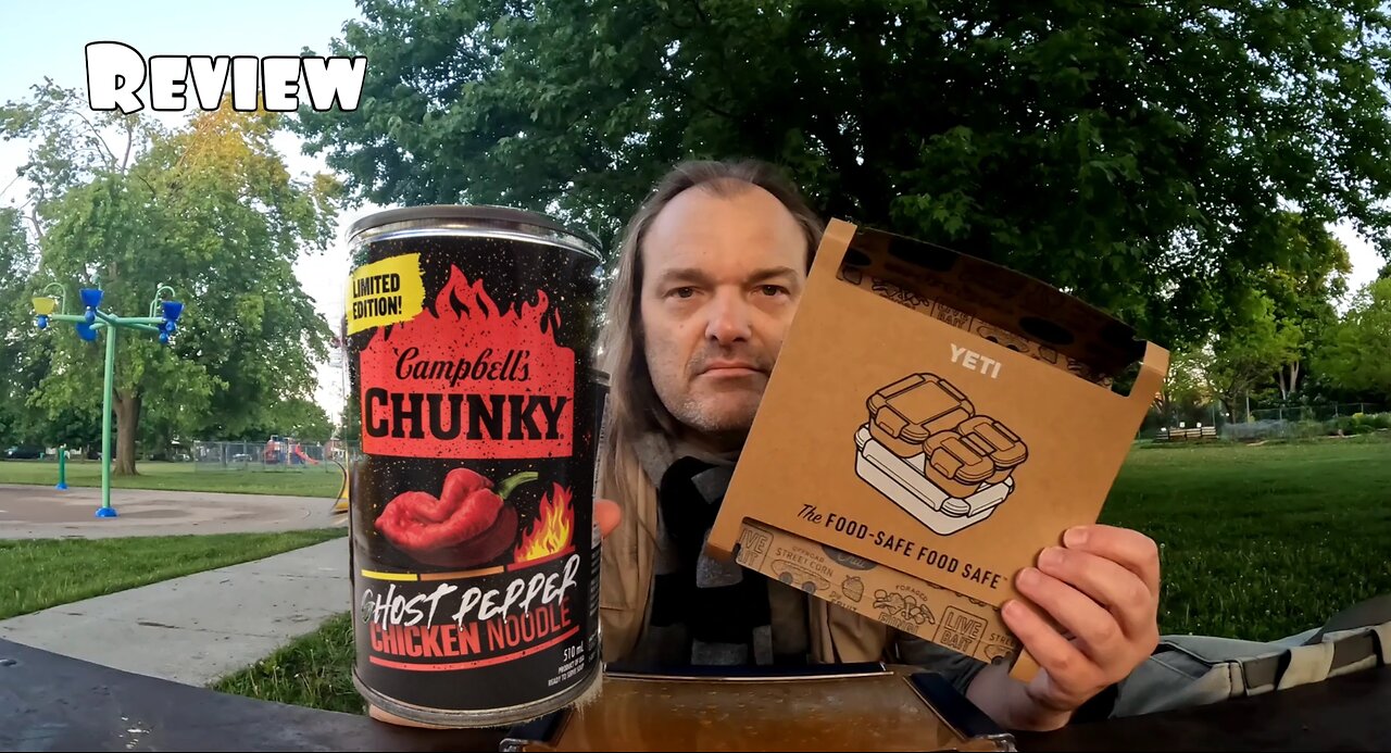 Limited Edition Campbell Chucky Ghost Pepper Chicken Noodle Soup & Yeti Food Storage Large Review