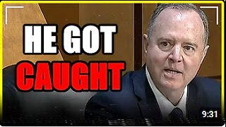 Adam Schiff is in HOT WATER.