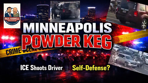 Minneapolis POWDER KEG After ICE Shoots Driver in Self Defense