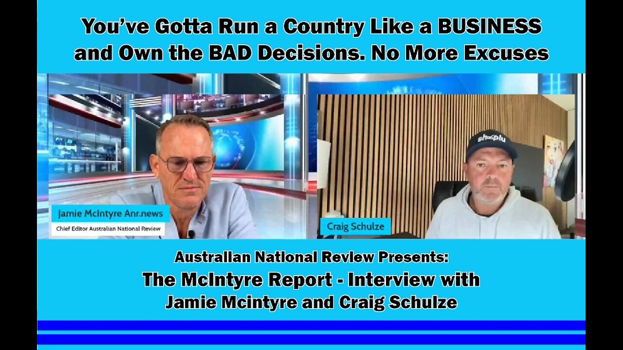 You’ve Gotta Run a Country Like a BUSINESS and Own the BAD Decisions. No More Excuses
