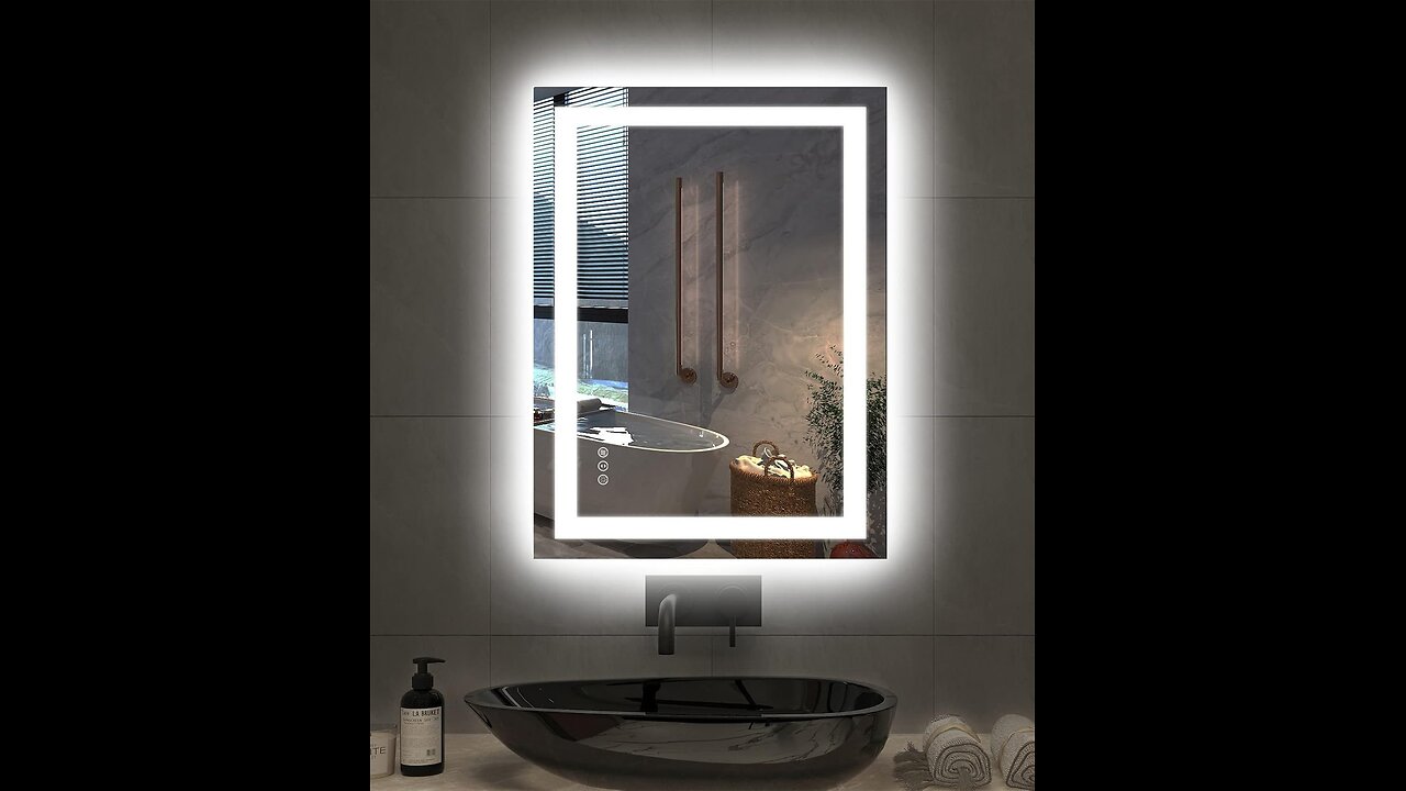 Fog-Free Smart Bathroom Mirror - Clear View Every Time!