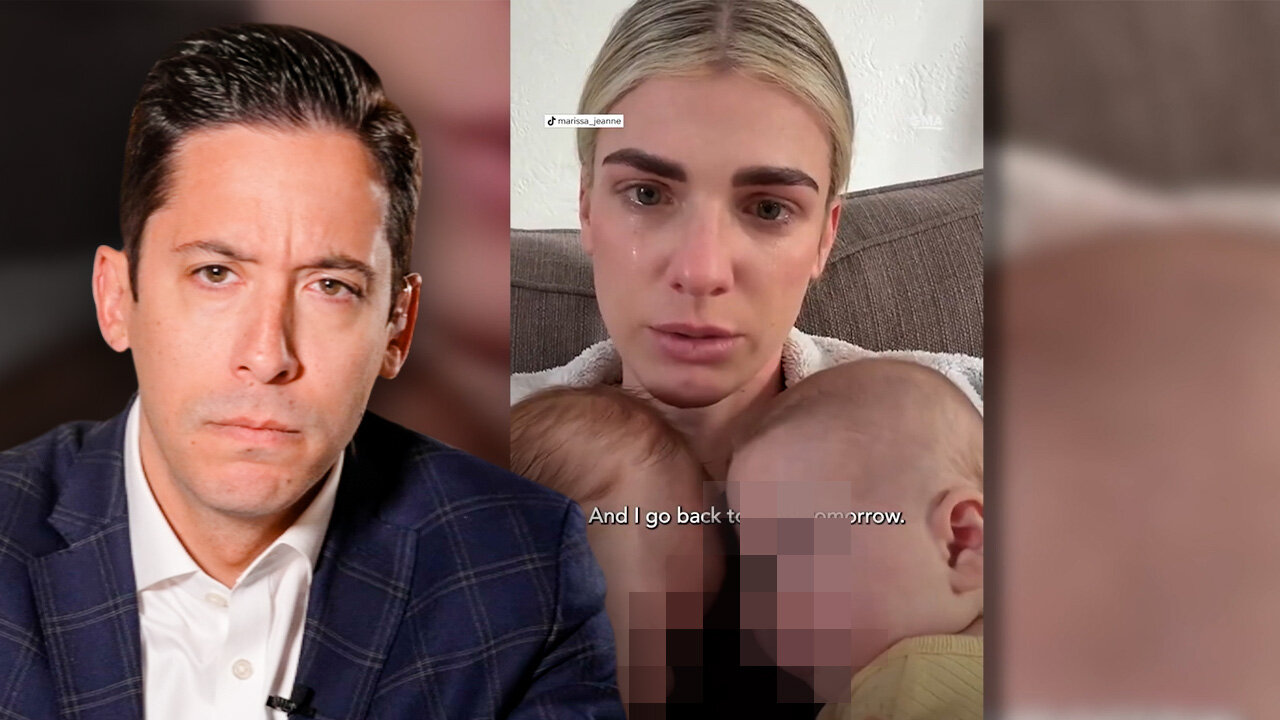 Woman Goes VIRAL For Crying on Her LAST DAY of Maternity Leave