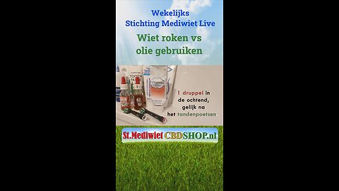 Wiet roken vs olie gebruiken