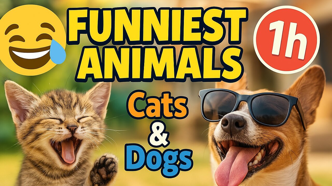 1 Hour Of Funniest Animals 😅 New Funny Cats and Dogs Videos