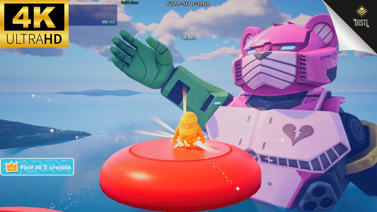 Fortnite: Deathrun Gameplay 4K 60FPS HDR (No Commentary)
