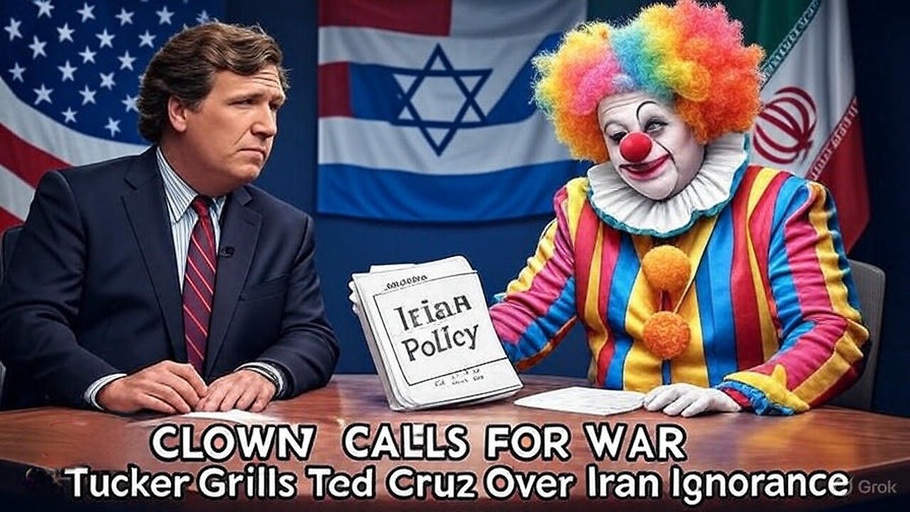 Tucker Exposes Ted Cruz: Calls to Bomb Iran Without Knowing Its Population
