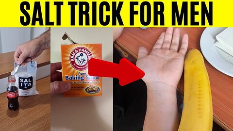 SALT TRICK - (⚠️ STEP BY STEP⚠️ ) - WHAT IS THE SALT TRICK? - SALT TRICK FOR MEN VIDEO - SALT TRICK