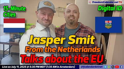 FreedomCalendar.net TV #03B: Jasper Smit talks about the EU