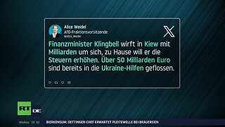 Opposition empört: Für Merz ist der Sozialstaat "nicht finanzierbar", während Kiew Milliarden erhält