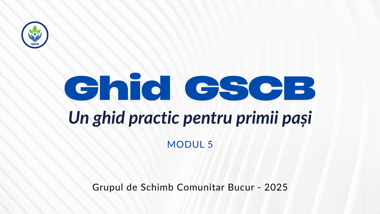 Modul 5. Beneficii pentru comunitate