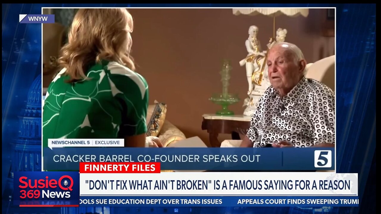 CRACKER BARREL CO-FOUNDER SPEAKS OUT