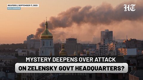 Mystery Over Drone Attack On Zelensky Govt HQ In 'Biggest Russian Strike'; Putin Denies Role, Says…