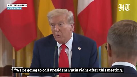Trump Shocks Zelensky, Europeans With Putin Phone Call Plan Even Before Meet Ended Russia Ukraine