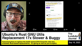 Ubuntu's Rust GNU Utils Replacement 17x Slower & Buggy