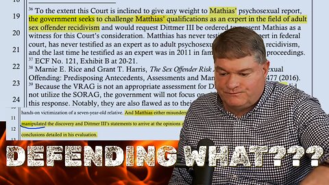 Dr John DEFENDS a P*do with "Misunderstood or Manipulated" Conclusions