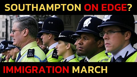 🚨LIVE: Southampton - Large Mass Immigration Protest March
