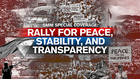 LIVE: SMNI Special Coverage | Rally for Peace, Stability, and Transparency | November 16, 2025