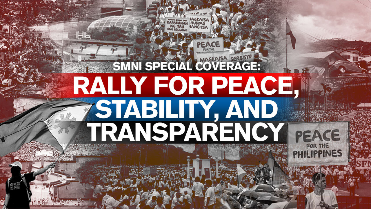 LIVE: SMNI Special Coverage | Rally for Peace, Stability, and Transparency | November 16, 2025