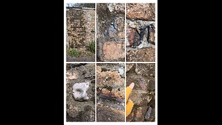 A very melted wall in Penzance