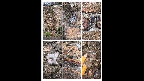 A very melted wall in Penzance