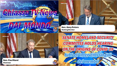 Audizione Commissione Sicurezza Interna Senato USA 18 giugno 2024 - prima parte