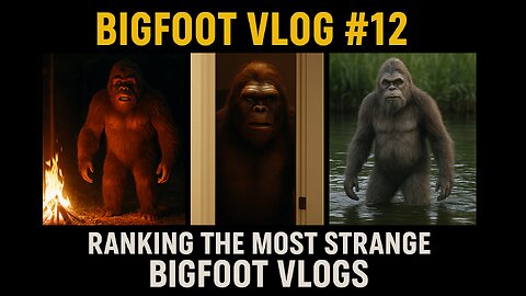 Top 5 Weirdest Bigfoot Vlogs EVER 🐾 vlog 12