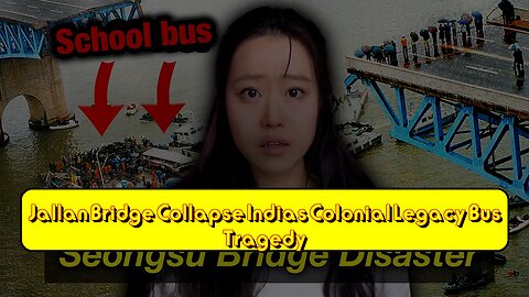 Jallan Bridge Collapse: India's Colonial Legacy Bus Tragedy #IndiaHistory #BridgeFailure...