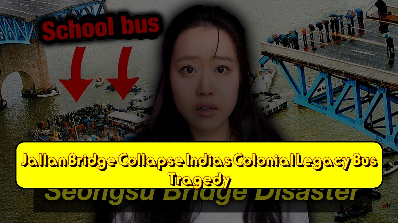 Jallan Bridge Collapse: India's Colonial Legacy Bus Tragedy #IndiaHistory #BridgeFailure...