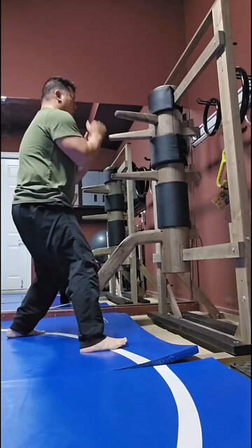 WTD Wooden Dummy Combination 15