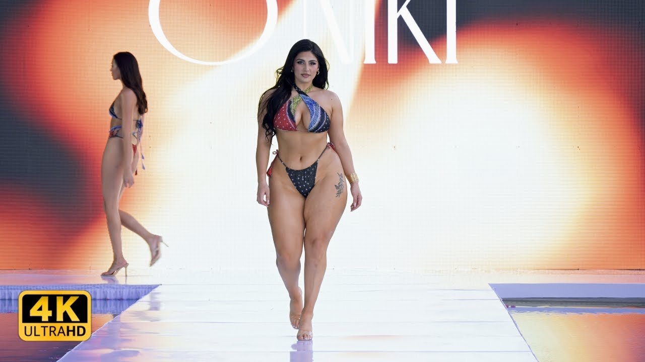 Slow Motion ] O Niki Bikini Part-3 | Miami Swim Week® -The Shows 2025