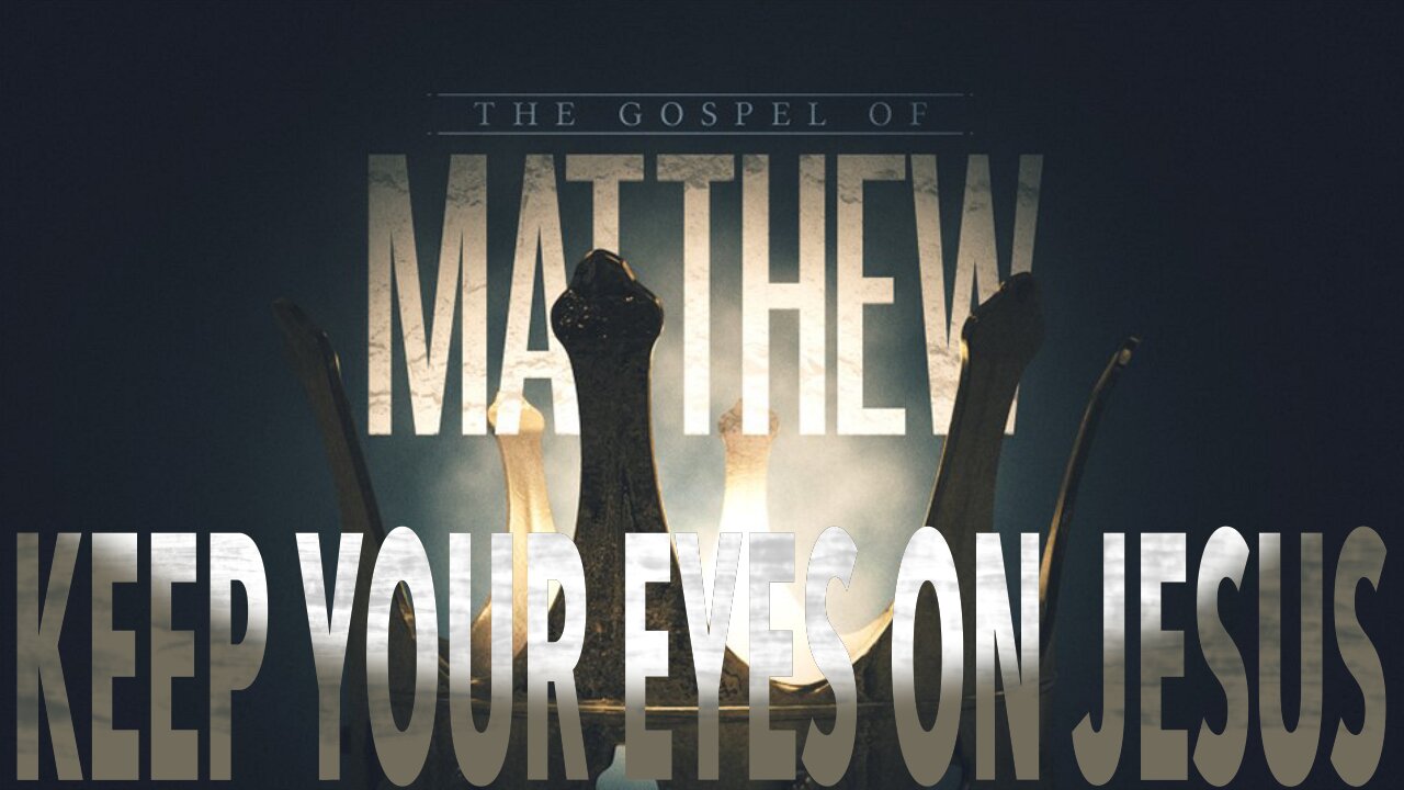Keep your eyes on Jesus | traditional