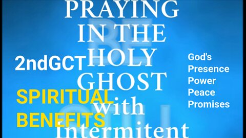 5 Benefits I Noticed Praying in the Holy Ghost with Intermittent Fasting. #holyspirit #prayer #5kjv